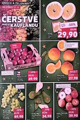 akční leták Kaufland 17.12.2025-24.12.2025