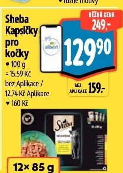 Kapsičky pro kočky Sheba