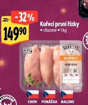 Kuřecí prsní řízky Albert