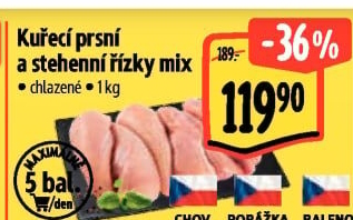 Kuřecí řízky mix