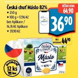 Máslo Česká chuť