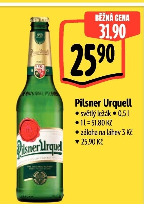 Pivo Pilsner Urquell