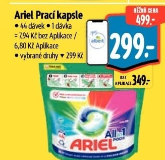 Prací kapsle Ariel