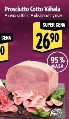 Šunka Prosciutto Cotto Váhala
