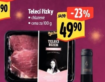 Telecí řízky Moje Maso