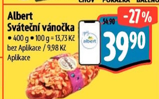 Vánočka Albert
