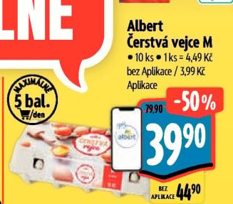 Vejce M Albert