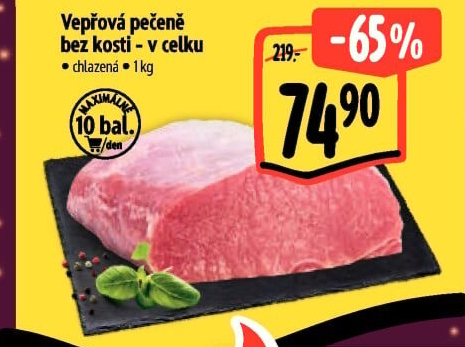 Vepřová pečeně bez kosti