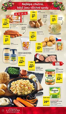akční leták Tesco 17.12.2025-24.12.2025