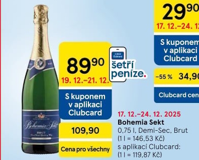 Bohemia Sekt Demi Sec