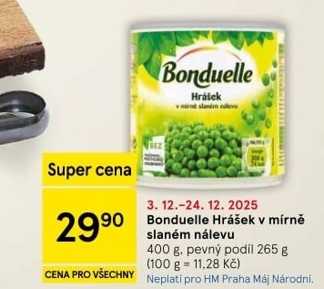 Hrášek Bonduelle