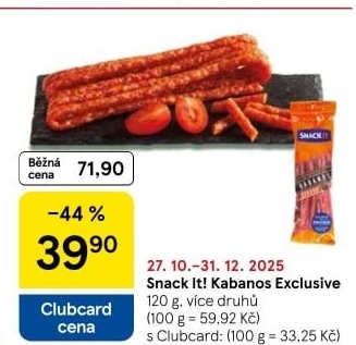 Kabanos Exclusive Snack !t Tarczyński