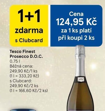 Prosecco DOC Tesco Finest