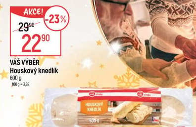 Houskový knedlík Váš Výběr