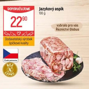 Jazyk v aspiku Globus