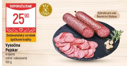 Salám Vysočina Pejskar