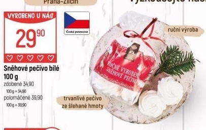 Sněhové pečivo Globus
