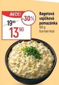 Bagetová vajíčková pomazánka