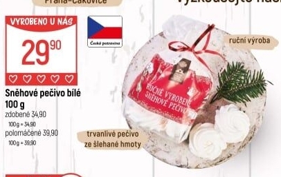 Sněhové pečivo Globus