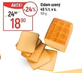 Sýr Eidam uzený 45%