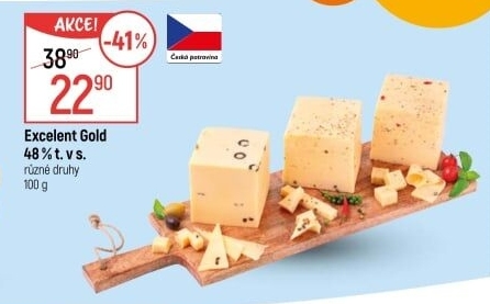 Sýr Excelent Gold 48%