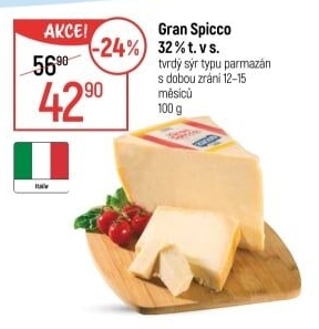Sýr Gran Spicco 32%