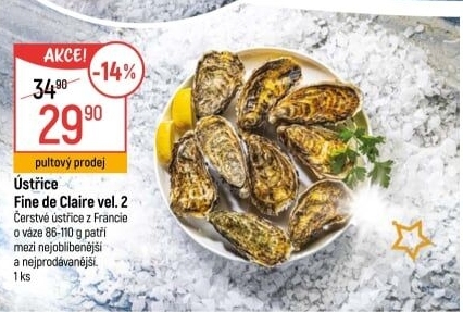 Ústřice velká Fine de Claire