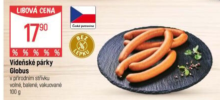 Párky vídeňské Globus