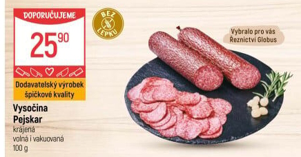 Salám Vysočina Pejskar