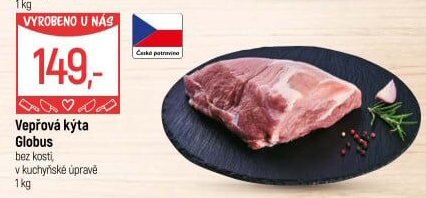 Vepřová kýta bez kosti Globus