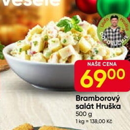 Bramborový salát Hruška