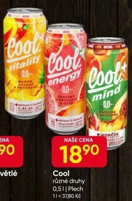 Nealkoholické pivo ochucené Staropramen Cool