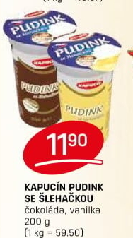 Dezert pudink Kapucín