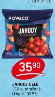 Jahody mražené Nowaco