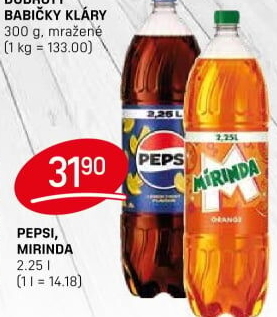 Limonáda Pepsi