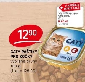 Paštika pro kočky Caty Akinu