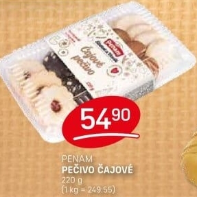 Pečivo čajové Penam