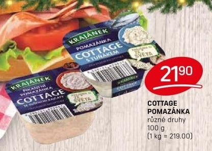 Pomazánka Cottage Krajánek