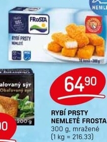 Rybí prsty nemleté mražené Frosta