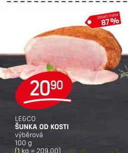 Šunka výběrová LE&amp