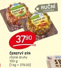 Sýr čerstvý v koření Kromilk