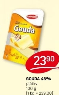 Sýr Gouda 48% Kapucín