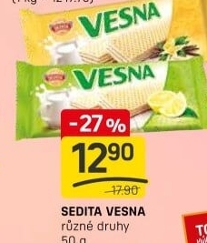 Oplatky Vesna Sedita