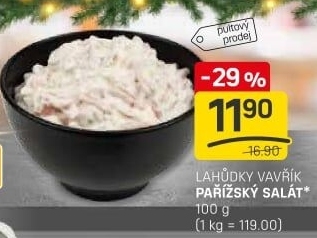 Pařížský salát Lahůdky Vavřík