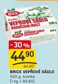 Sádlo vepřové Brick
