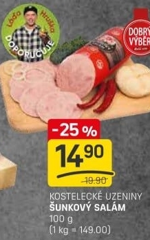 Salám šunkový Dobrý výběr