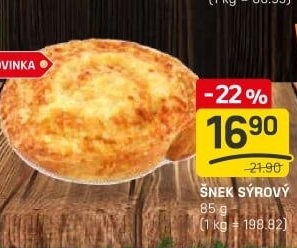 Šnek sýrový