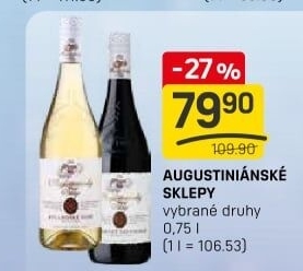 Vína Augustiniánský sklep