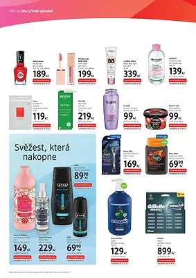 akční leták dm drogerie 16.12.2025-21.1.2026