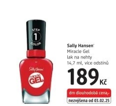 Lak na nehty gelový Miracle Sally Hansen